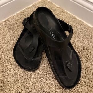 Birkenstock Women's Black Gizeh Essentials Sandals